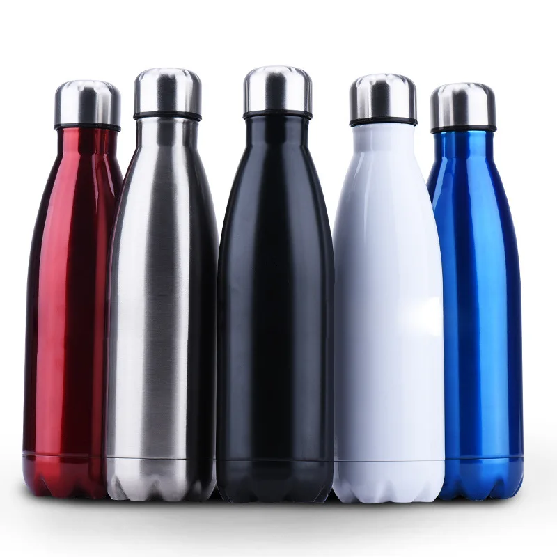 

Thermos Cup Coke Bottle Vacuum Cup 304 Stainless Steel Fashion Brand Sports Kettle Bullet