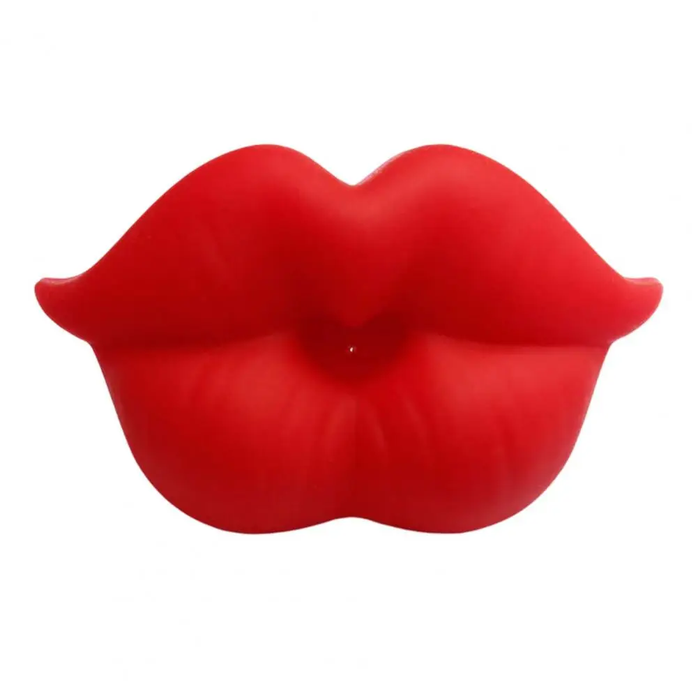 

Useful Lightweight Flexible Red Lip Shape Infant Pacifier Soother Toy Home Use Silicone Baby Pacifier Baby Nipple