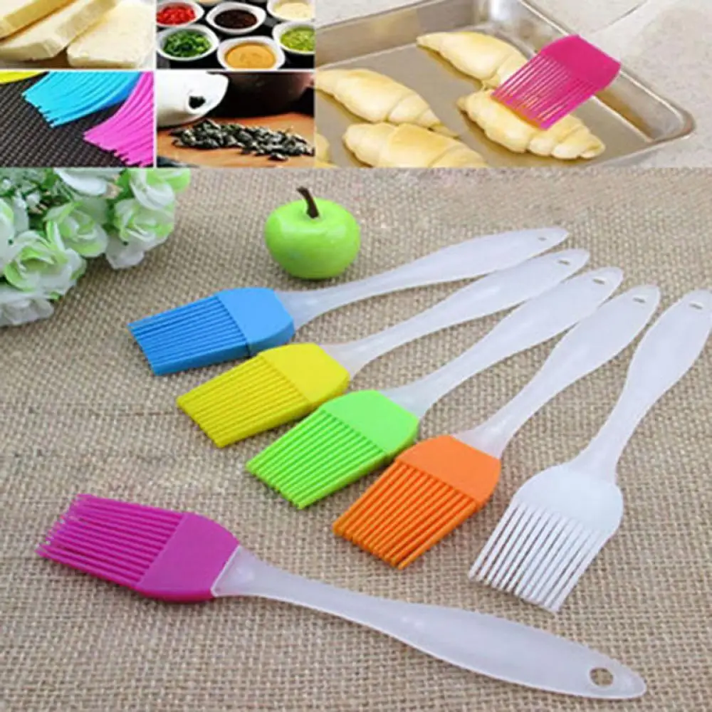 

Dropshipping!!Silicone Baking Bakeware Bread Cook Pastry Oil Cream BBQ Tools Basting Brush