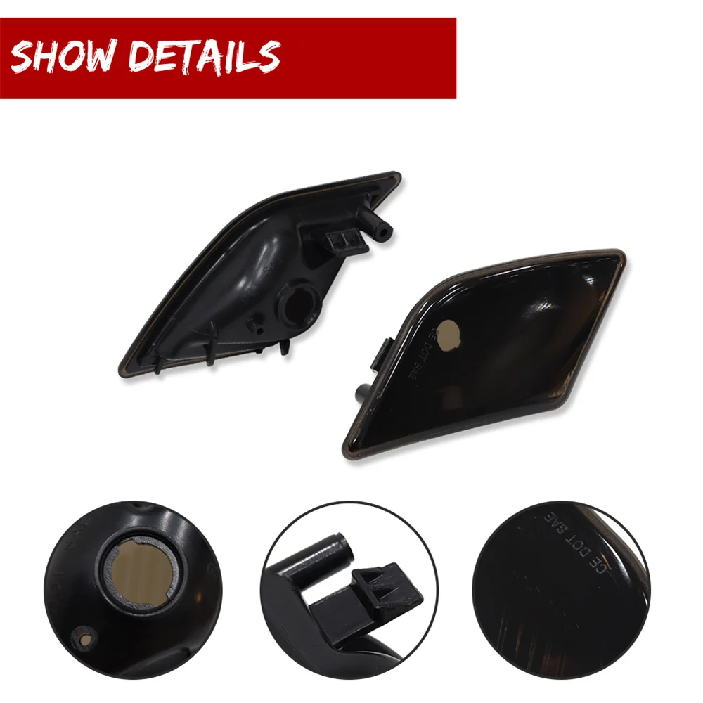 Для Mercedes-Benz Pre-LCI W204 C250 C300 C350 C63 AMG передний бампер боковой габаритный фонарь крышка