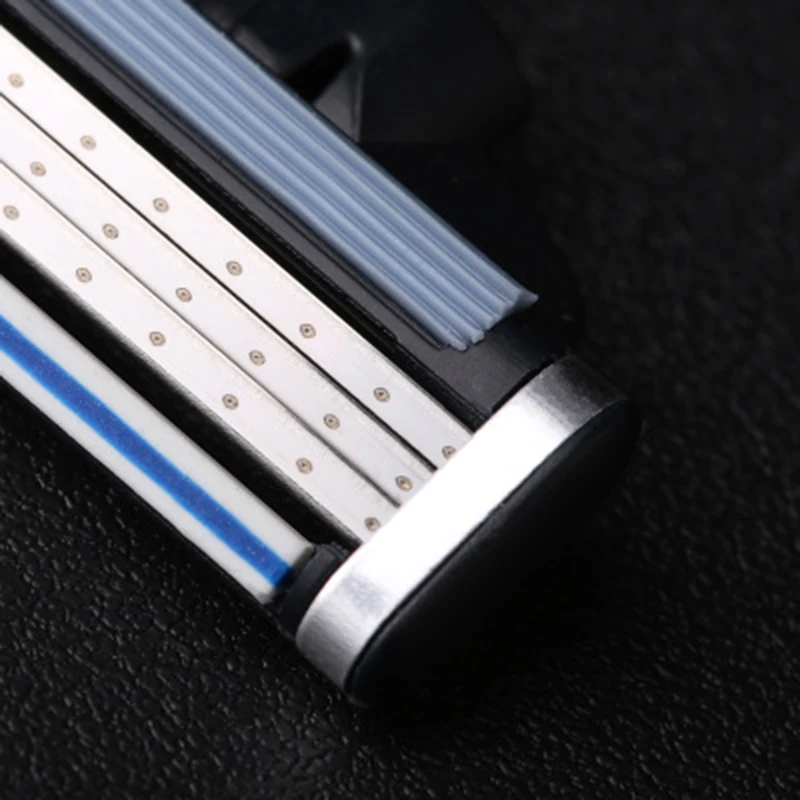 

4Pcs Men's Safety Razor Blades Face Care Shaving Blades Manual Shaving Cassette