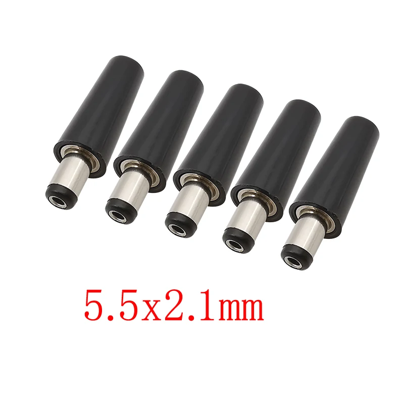 

Штекеры питания LOCHEUK DC Power Male Plug 5.5x2.1/5.5x2.5 мм, 5 шт.