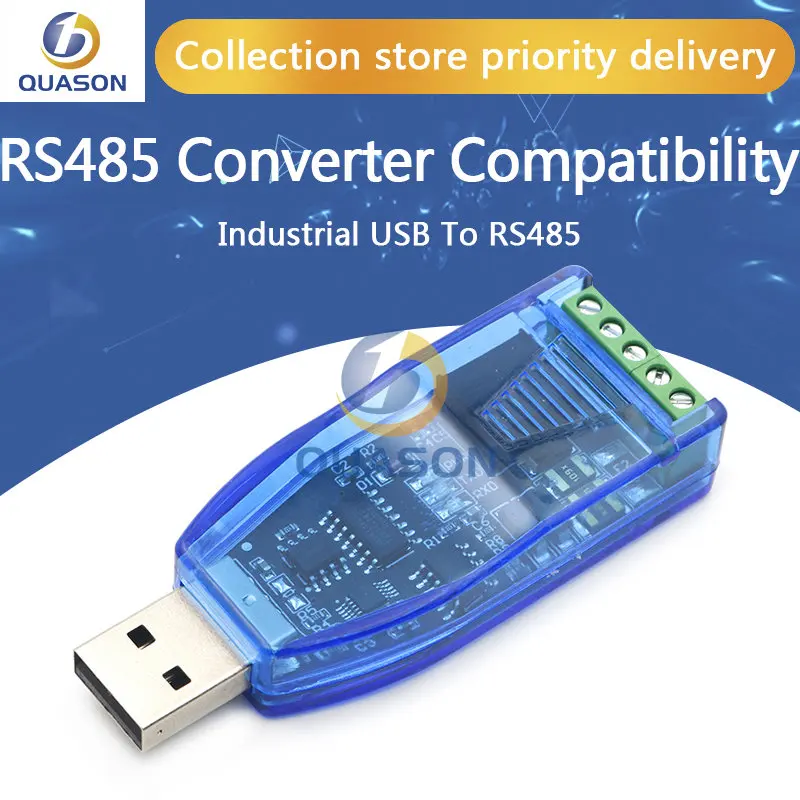 Промышленный преобразователь USB в RS485 с защитой от обновления совместим