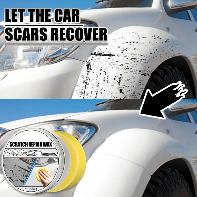 

Auto Coating Wax Car Paint Restorer Plating Crystal Wax Automobile Paste Car Wax Auto Anti Scratch Repair Kit Car Polish Wax