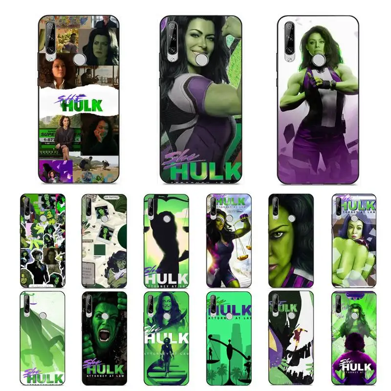 

Disney She Hulk Phone Case for Huawei Y 6 9 7 5 8s prime 2019 2018 enjoy 7 plus