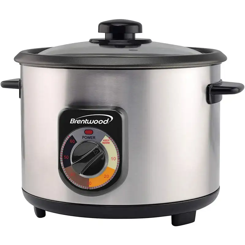 

10-Cup Uncooked/20-Cup Cooked 700-Watt Stainless Steel Crunchy Persian Rice Cooker with