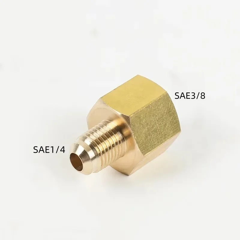 

Латунный переходник для газовых труб SAE3/8"-7/16-20UNF