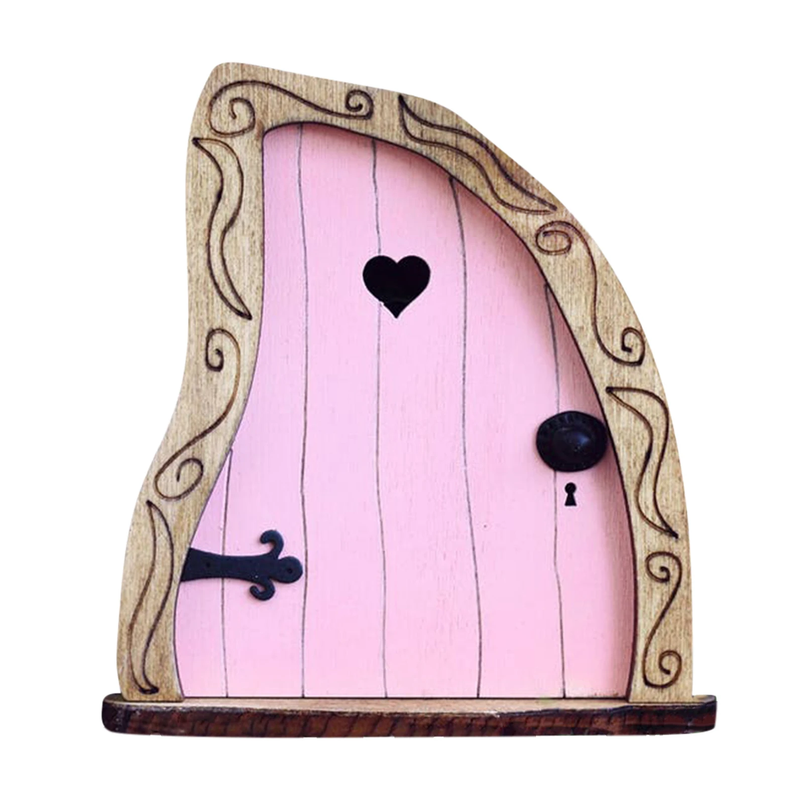 

Gnome Outdoor For Trees Figurines Ornament Wooden Gift Yard Art Statues Garden Decor Miniature Fairy Door Crafts Accessories