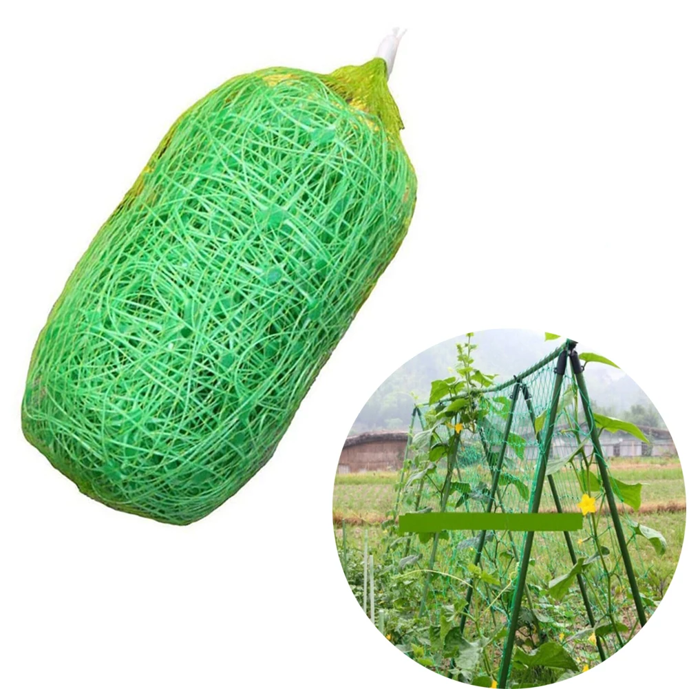 

Universal Garden Trellis Netting Anti-UV Hydroponics Garden Net Easy Install Lightweight for Vegetables Fruit Bushes Accessories