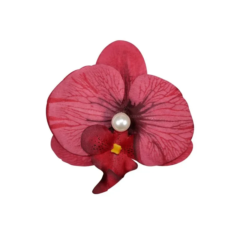 Платье Лило для взрослых красное платье женщин и девочек с принтом листьев