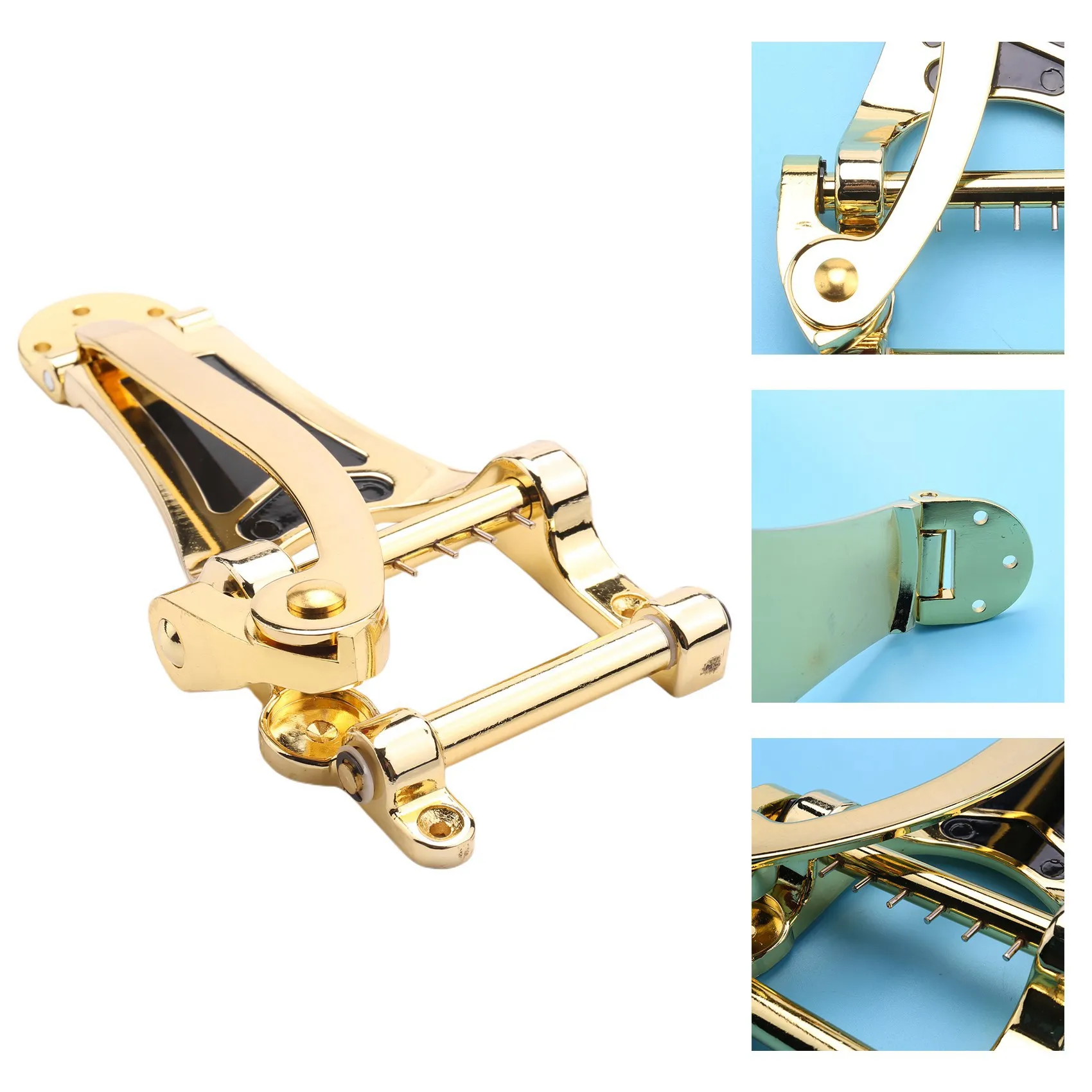 Вибро мост Tailpiece B7 джазовая гитара для Gibson Bigsby Gold