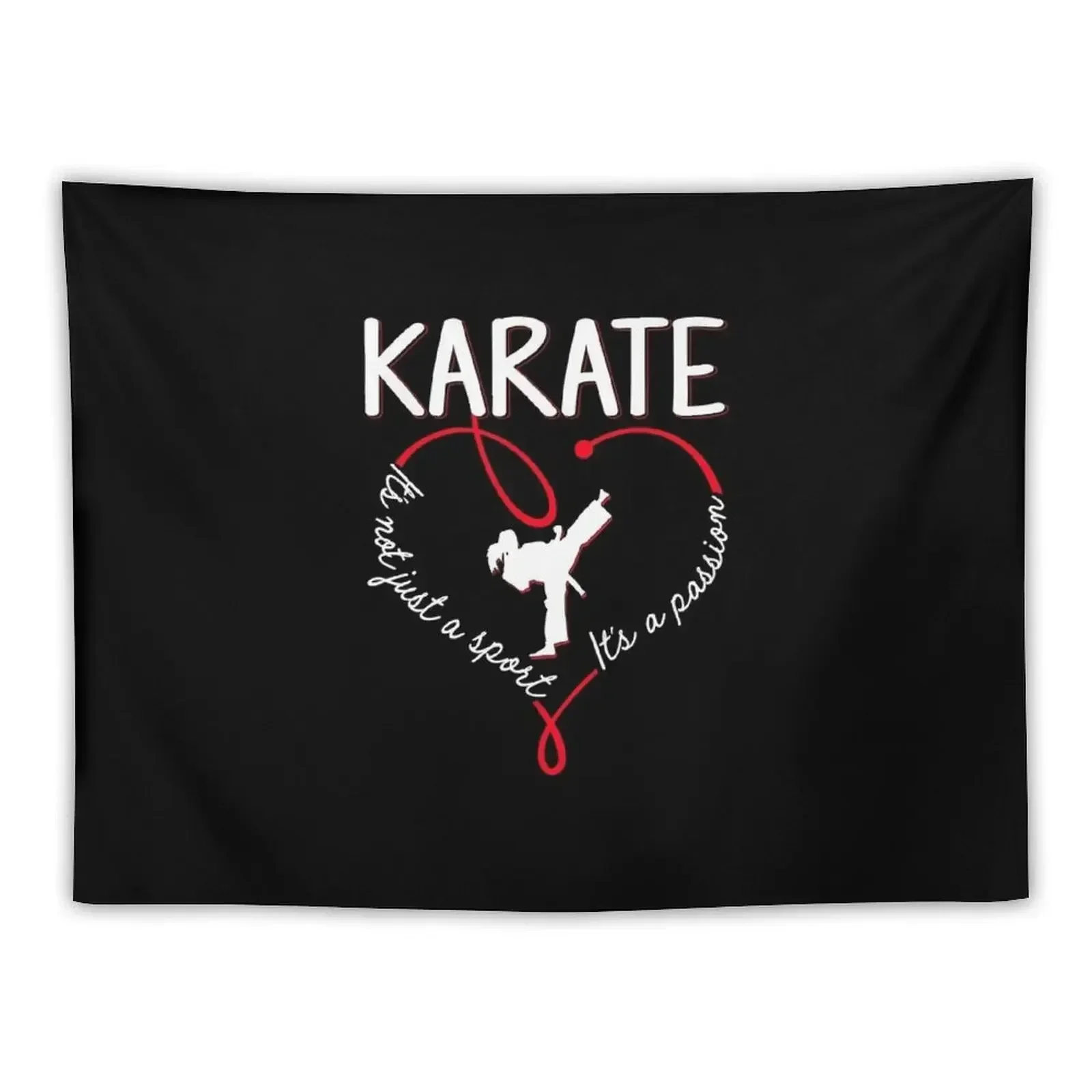 KARATE is Passion Гобелен Декор для спальни комнаты Эстетические настенные