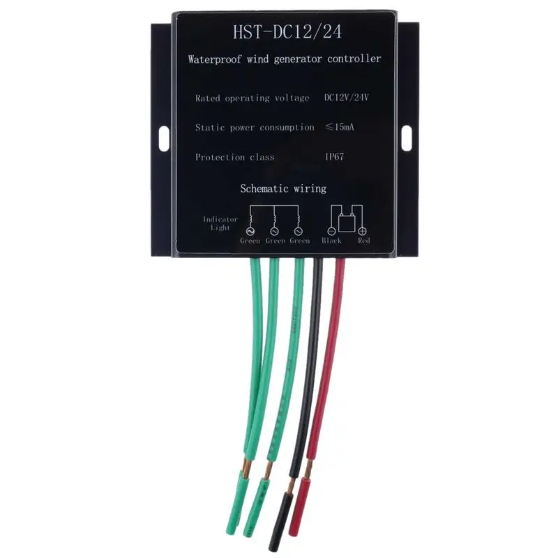 

Контроллер ветряной турбины, 2000 Вт, IP67, 12 В/24 В