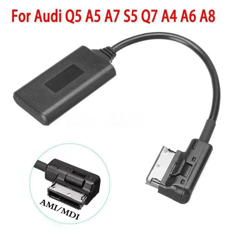 

Подходит для Audi Multimedia Q5 A5 A7 R7 S5 Q7 A6L A8L A4L AMI Bluetooth аудиокабель 12 см