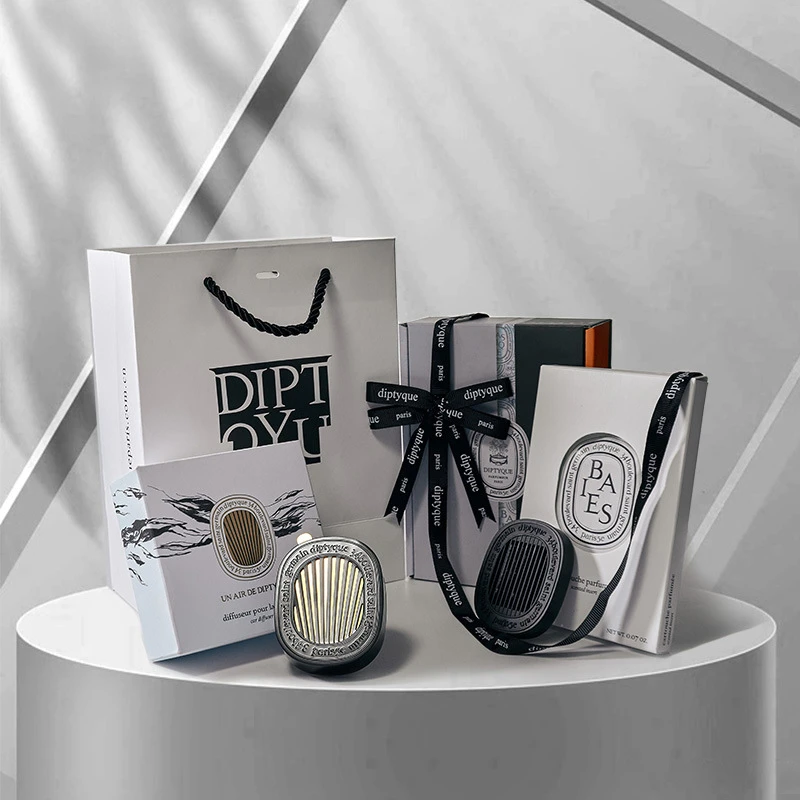 

High Quality Car Perfume Fragrance Diffuser With Baies 34 Figuier Roses Fleur D'oranger Insert 4diptyques Original Smell Pendant