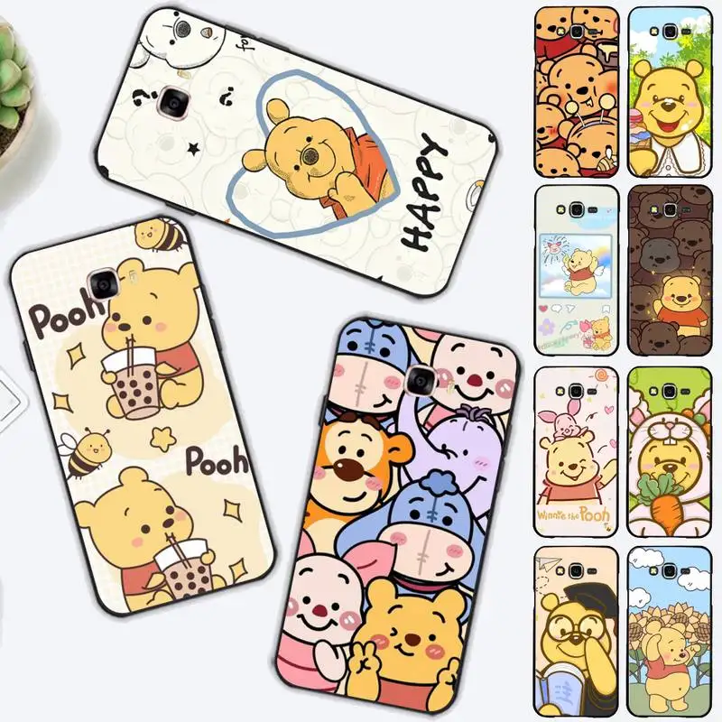

Disney winnie the pooh Phone Case for Samsung J 2 3 4 5 6 7 8 prime plus 2018 2017 2016 core