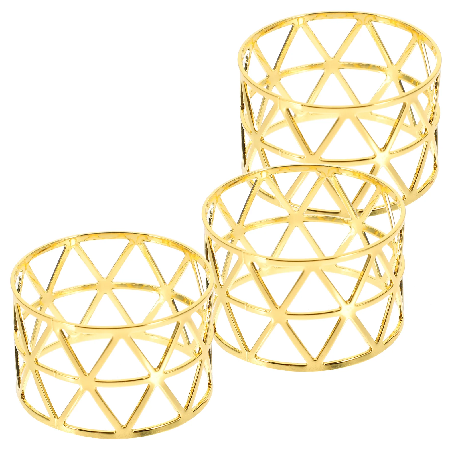

Napkin Ring Holiday Table Decor Buckle Hotel Rings Party Metal Buckles Serviette