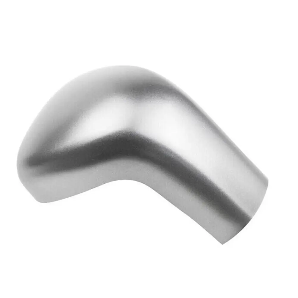 Серебряная накладка на ручку переключения передач из углеродного волокна для