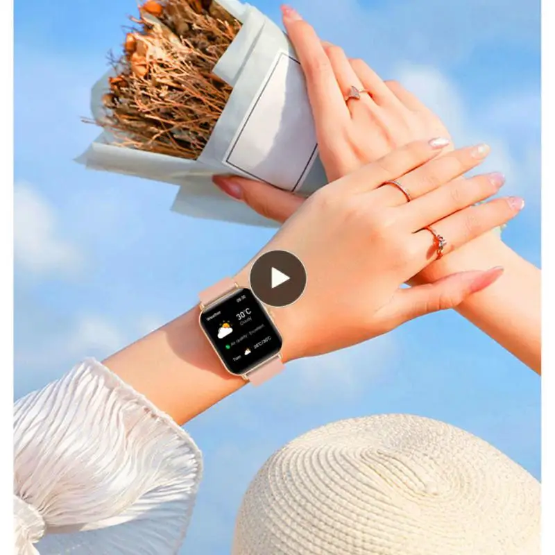 

1.69 Inch Screen Smart Watch Support Voice Calls Smart Bracelet Heart Rate Blood Pressure Sleep Monitoring Sport Watch 1.69 Inch