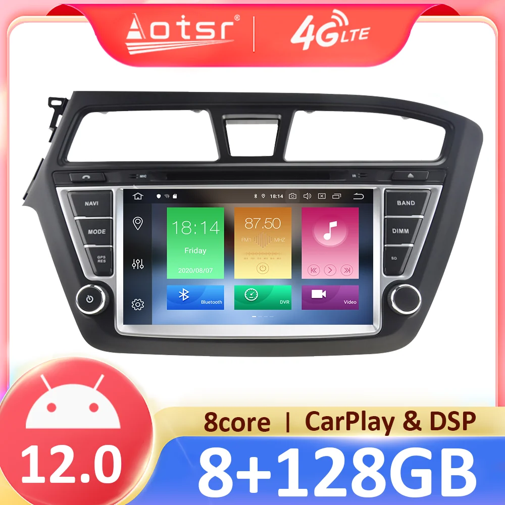 

Android 12.0 PX6 Car Radio For Hyundai I20 2014 - 2017 Stereo Multimedia Video Player Navigation GPS Auto Carplay 2Din Head Unit
