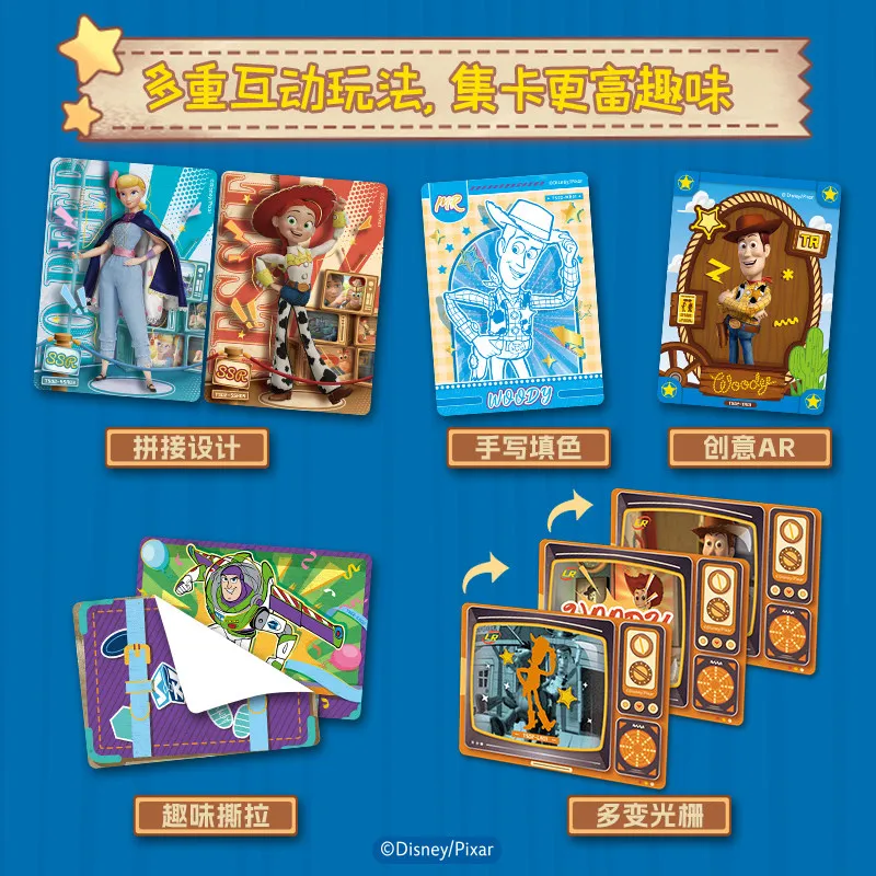 Фото CARD.FUN НОВЫЕ коллекционные карточки Disney Toy Story, официальный мерч по фильму, мини-карточки, дизайнерские игрушки, подарок-сюрприз №3