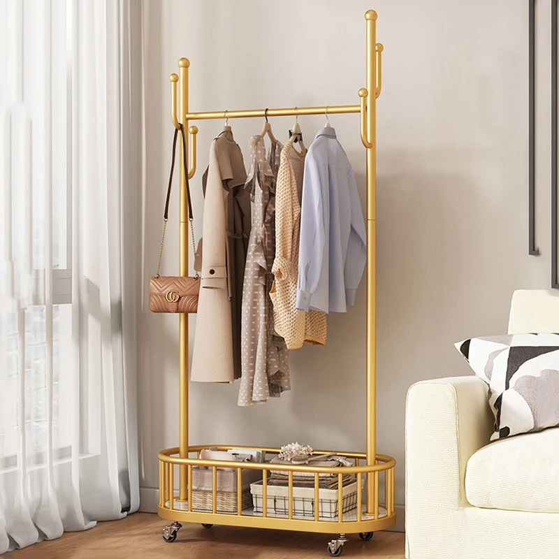 

Nordic Minimalist Modern Metal Coat Rack Floor Standing Free Standing Rack Place Saving Designer Corner Perchero Home Furniture