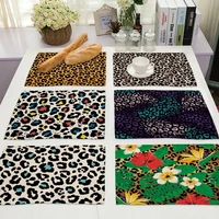 color leopard table runner tablecloth table dining dining tables waterproof tablecloth table cover tablecloth for table table