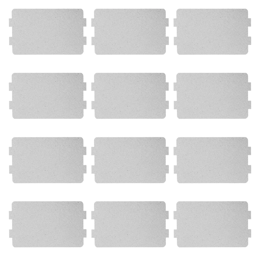 

12 Sheets Heat-resistant Anti-oil Mica Plate Microwave Anti-oil Mica Plate