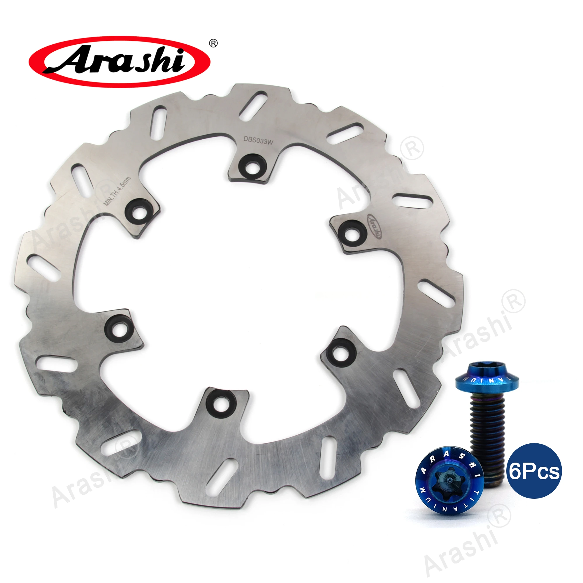 

ARASHI XJ 600 For YAMAHA CNC Front / Rear Brake Disc 1983 1984 1985 1986 1987 1988 1989 1990 1991 Disks Rotors SRX 600 1986