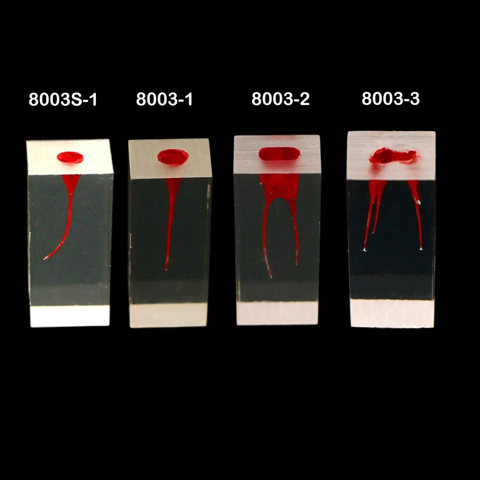 10Pcs Dental Endodontic Root Canal Teeth Molar Model for Pulp File Practice