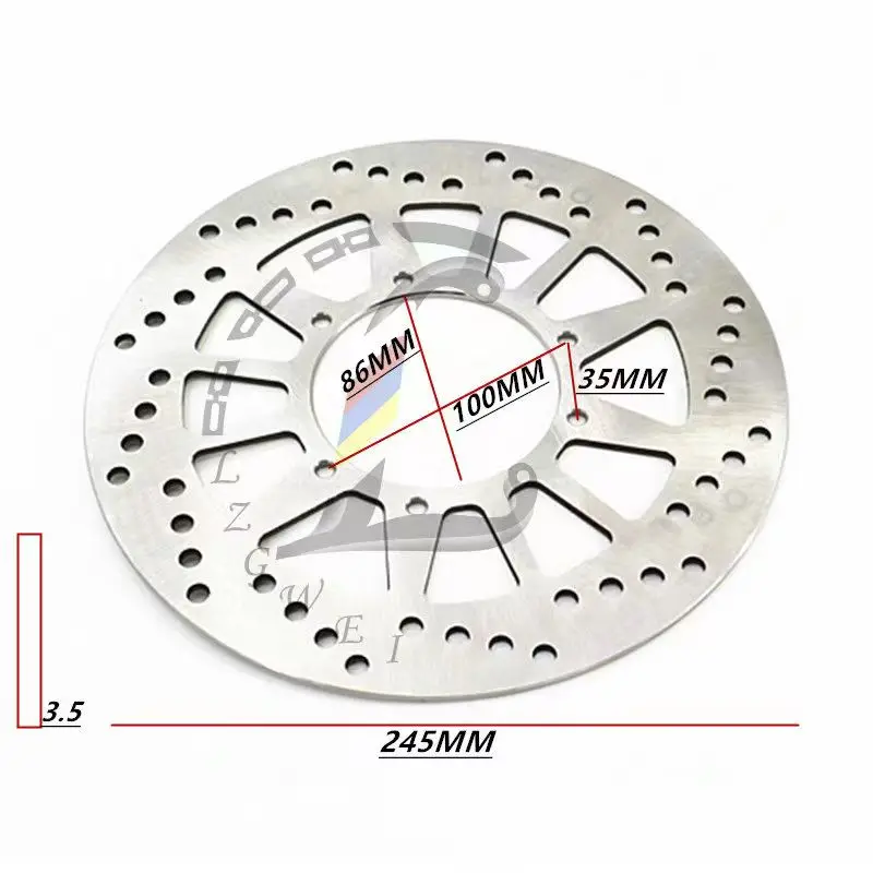 

Передние и задние тормозные диски для мотоциклов Yamaha Serow XT 250 Serow Serow250 XT250