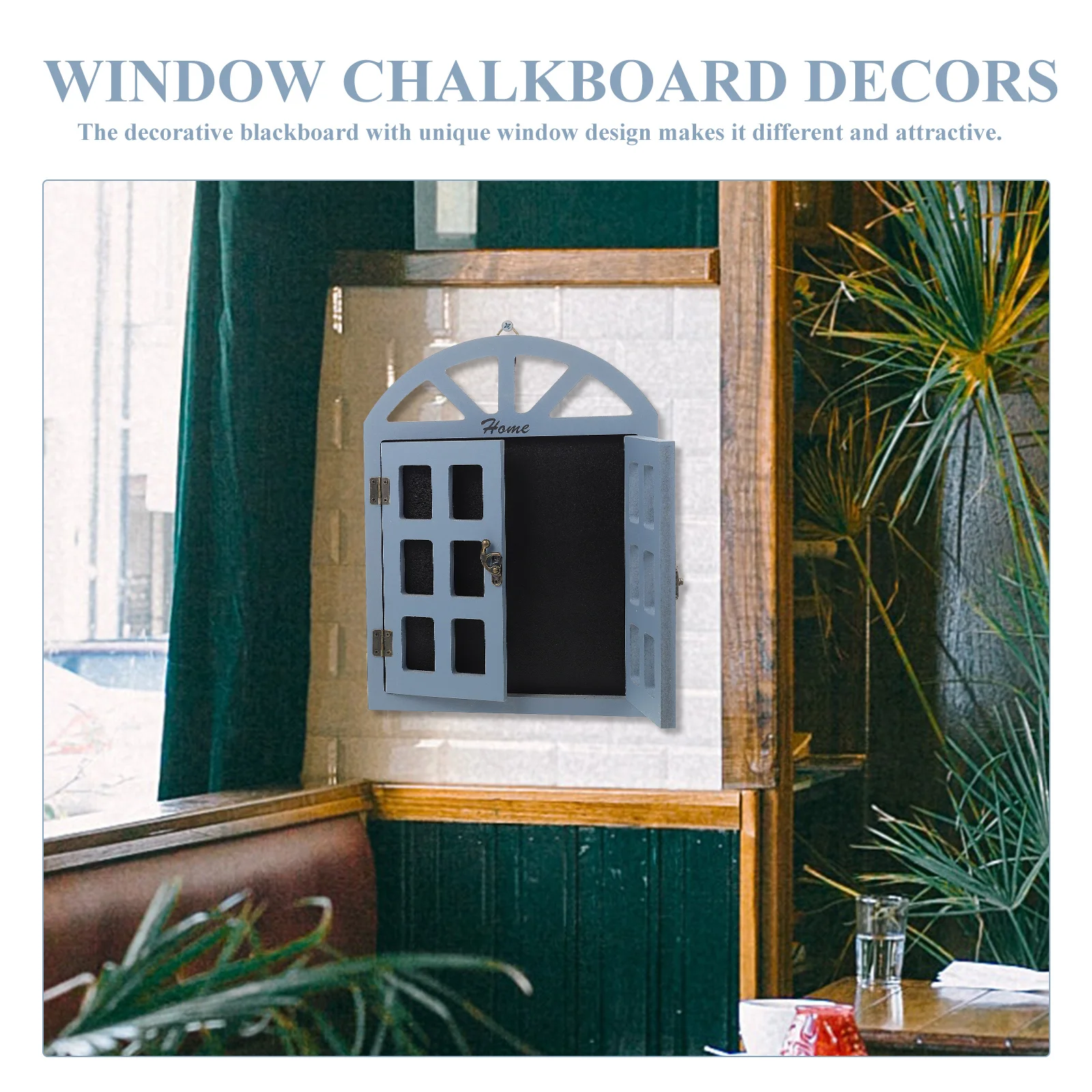 Имитация окна доска настенная вывеска для классной доски меню знаки бирки декор