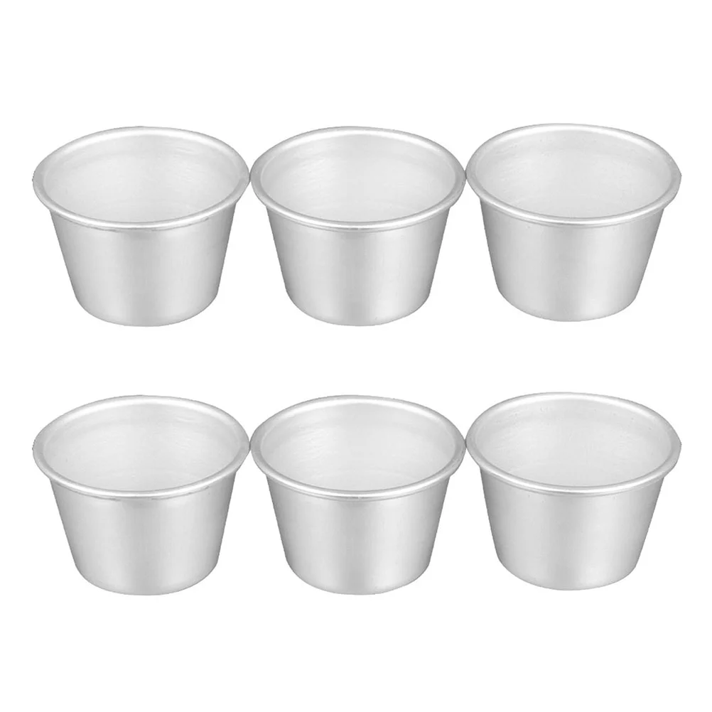 

Pan Cake Baking Tart Egg Mini Tin Cupcake Mould Cups Round Cheesecake Moulds Muffin Aluminum Mold Pie Pans Tartlet Metal Tool