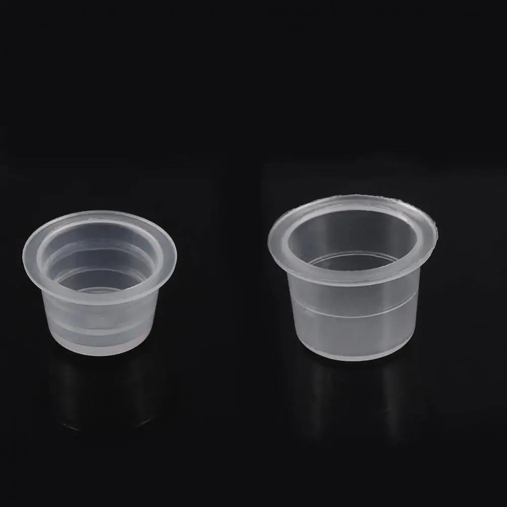 

Tattoo 1000 Pcs Plastic Cups Small Medium Large Pigment Supply Holder Ink Caps