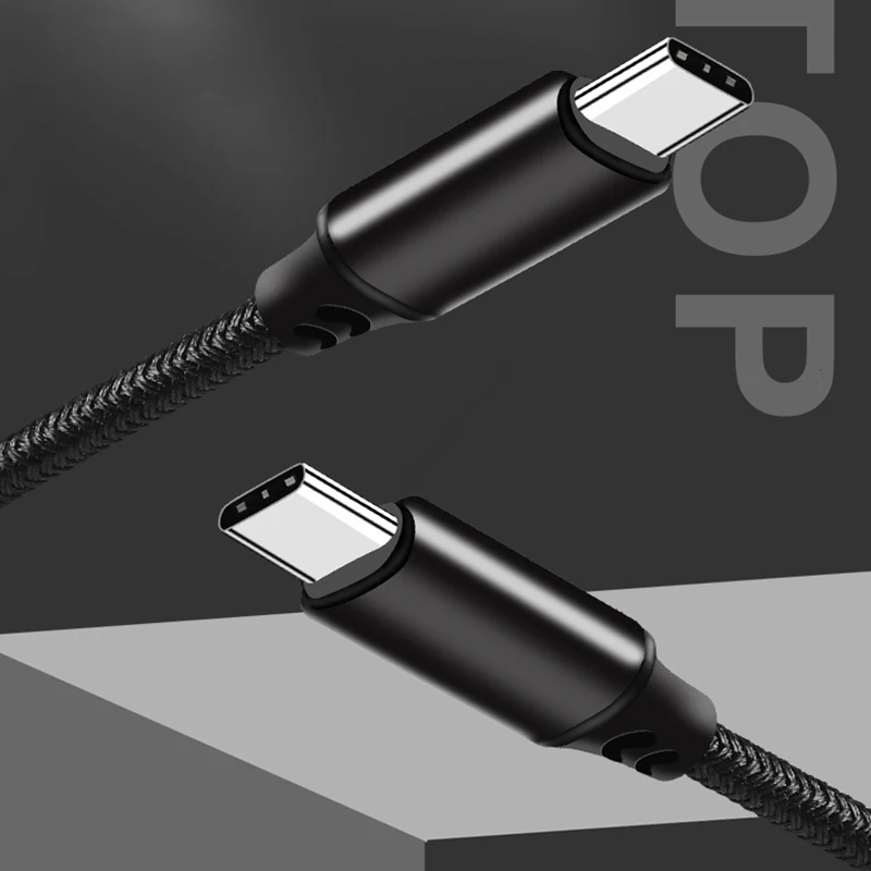 

Brand New USB C To USB C Fast Charger PD 100W Dual Type C Charging Data Sync USB Cable Fine Workmanship and Good Performance