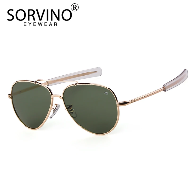 

SORVINO Retro Designer Pilot Sunglasses Men Women 2020 High Quality 90s Classic Driving Aviation Sun Glasses Big Shades SP198