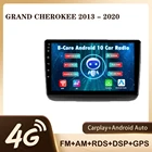 Автомобильный радиоприемник JMANCE для Jeep Grand Cherokee WK2 2013 - 2020 с голосовым ИИ мультимедийным видеоплеером и GPS-навигацией, 2din, 2 din, DVD