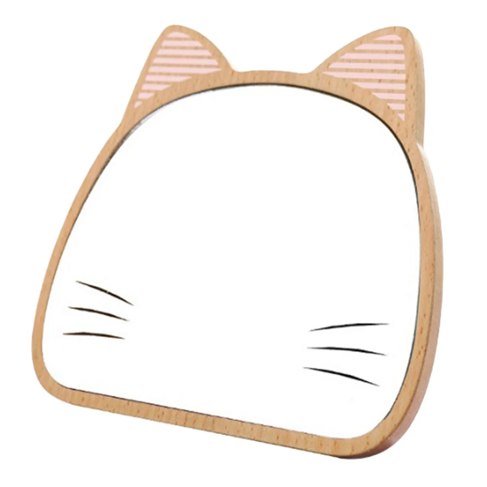 

1 Pc Decorative Portable Adjustable Multipurpose Lovely Desktop Mirror Makeup Mirror for Girl