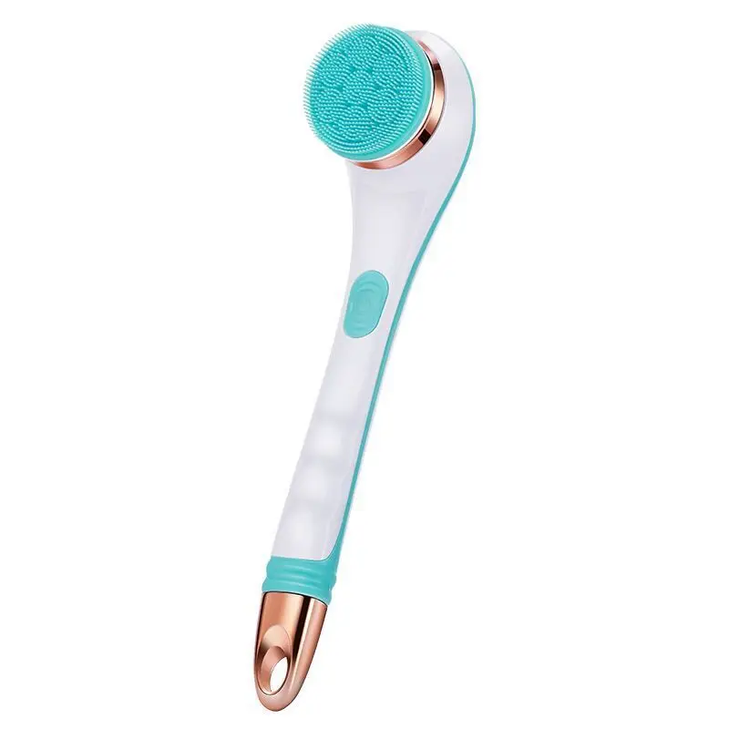 

Massageador Pistola Manufacturer's New Electric Bath Brush Charging Waterproof Long Handle Silicone Massage Back Rubbing