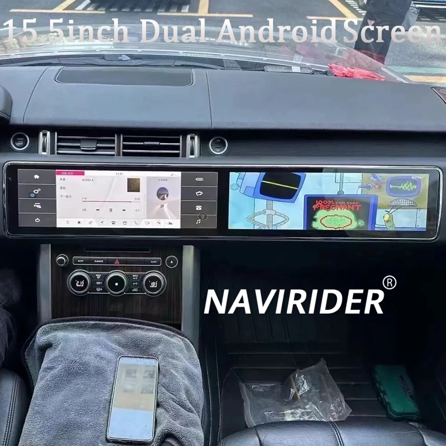 Автомобильный радиоприемник для Land Rover Range Sport L494 2013 2017 обновление 15 5 + 5-дюймового