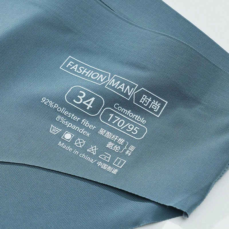 4pcs Men Underwear Briefs for Men Sexy Briefs Panties Underpants Shorts Summer Breathable Elasticity Comfortable Solid New 2023