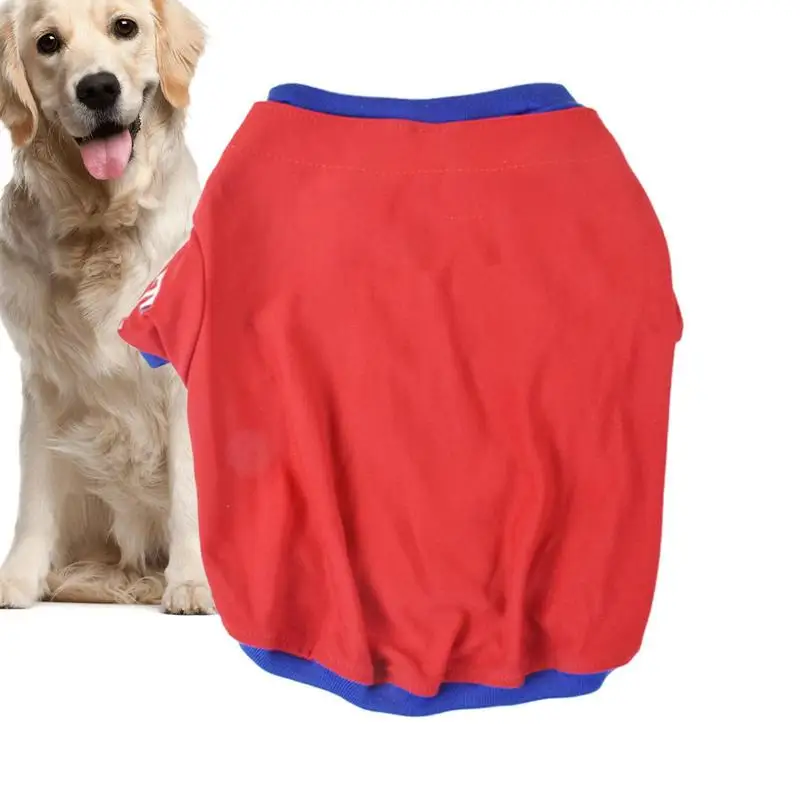 

Футболки для собак, одежда для собак с принтом и забавными буквами, летняя одежда для собак, свитшот для домашних животных, кошек, летние акс...