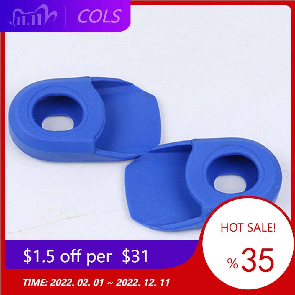 

1 Pair Bicycle Silicone Crank Arm Protector Case Cover Cap Crankset Outdoor Cranksets MTB Bicycle Components