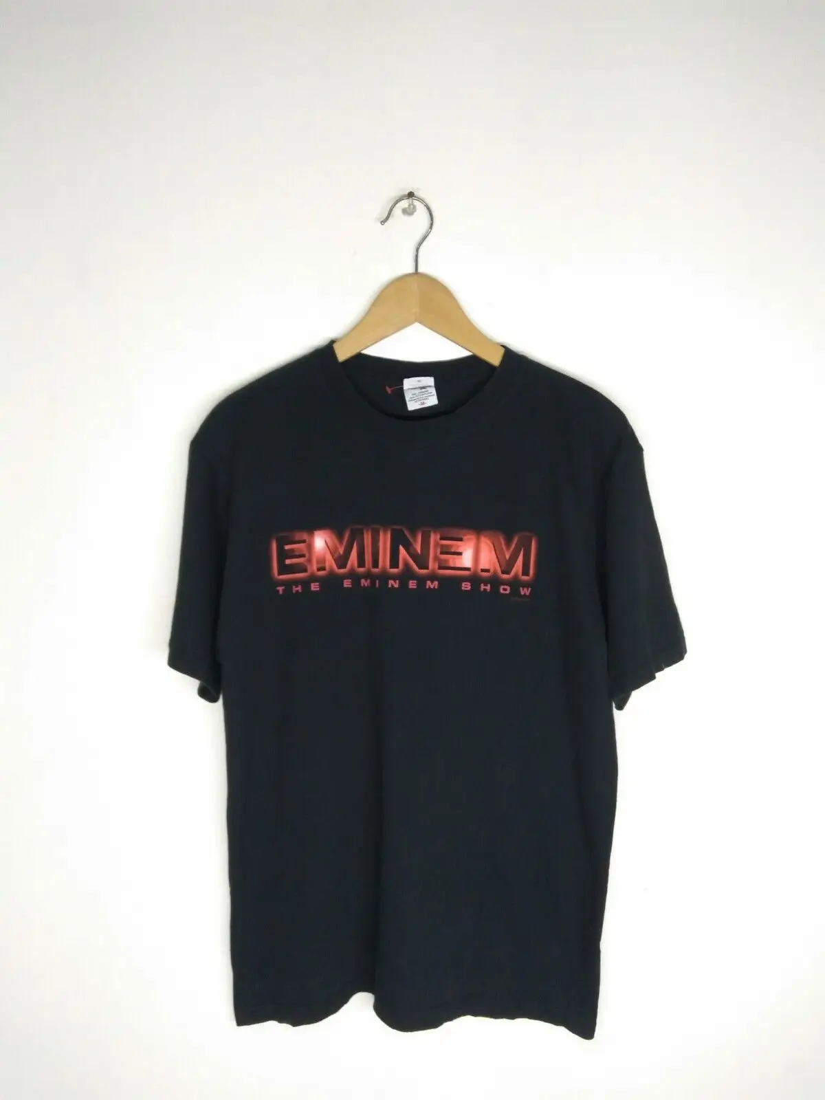 

Vintage 2002 Eminem The Eminem Show Hip Hop Rap T-Shirt T Shirt O-Neck Fashion Casual High Quality Print T Shirt