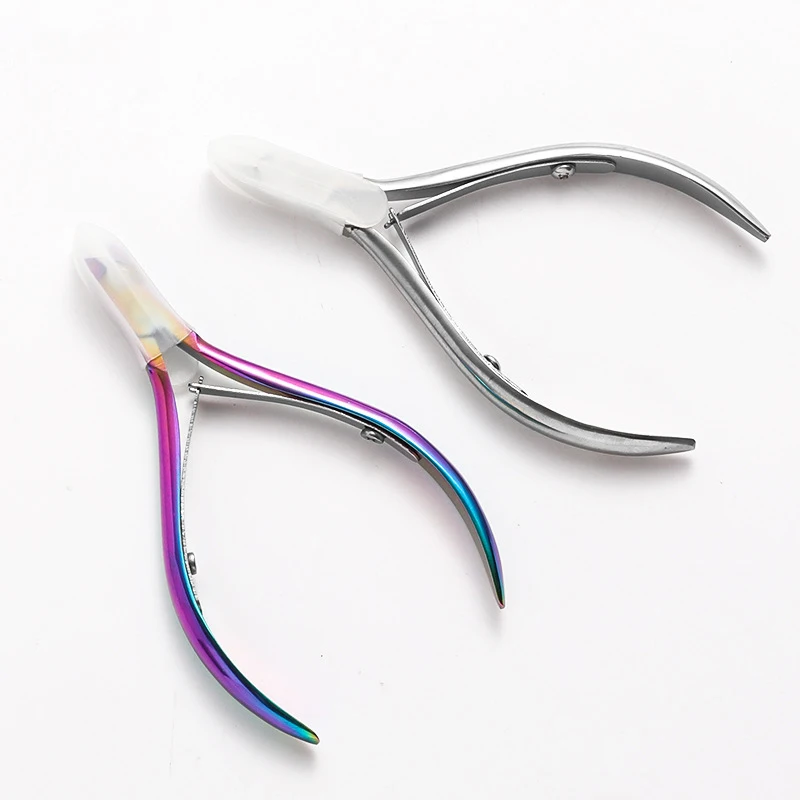 

1pc Nail Manicure Scissors Cuticle Nippers Dead Skin Remover Clippers Trimmer Pedicure Stainless Steel Cutters Nail Art Tools