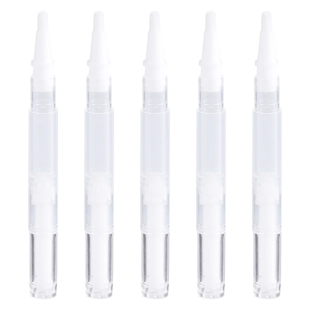 

Pen Oil Nail Empty Cuticle Lip Glosscosmetic Tube Pens Tubes Refillable Growthbrush Liquid Eyelash Tip Transparent Containers