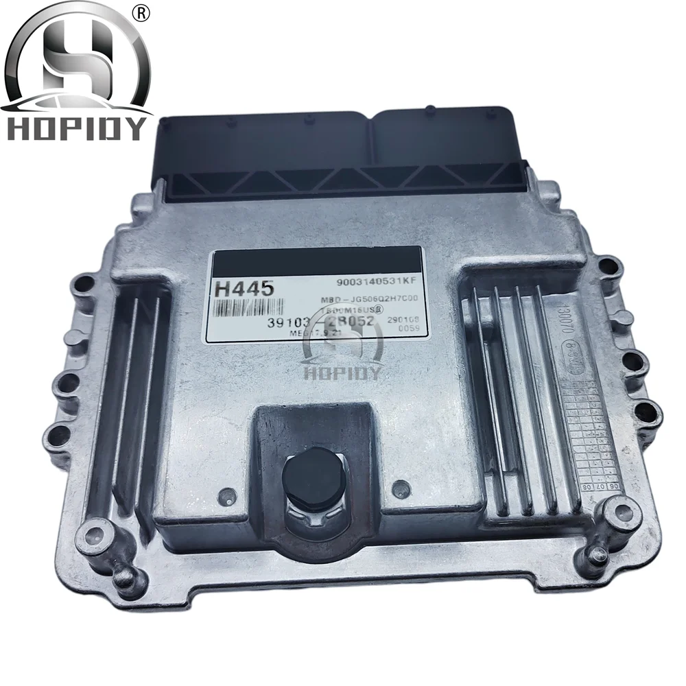 

Электронный блок управления для автомобильного двигателя 39103-2B052 H445 9003140531KF MEG17.9.21 для 391032B05 2 Hyundai скрученный кабель для Kia Freddy