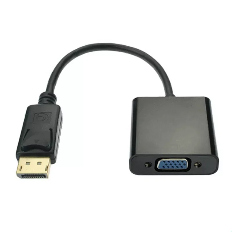 

NEW Male Display Port DP to VGA Female Adapter Cable Converter For Projector DTV TV HDVD Player