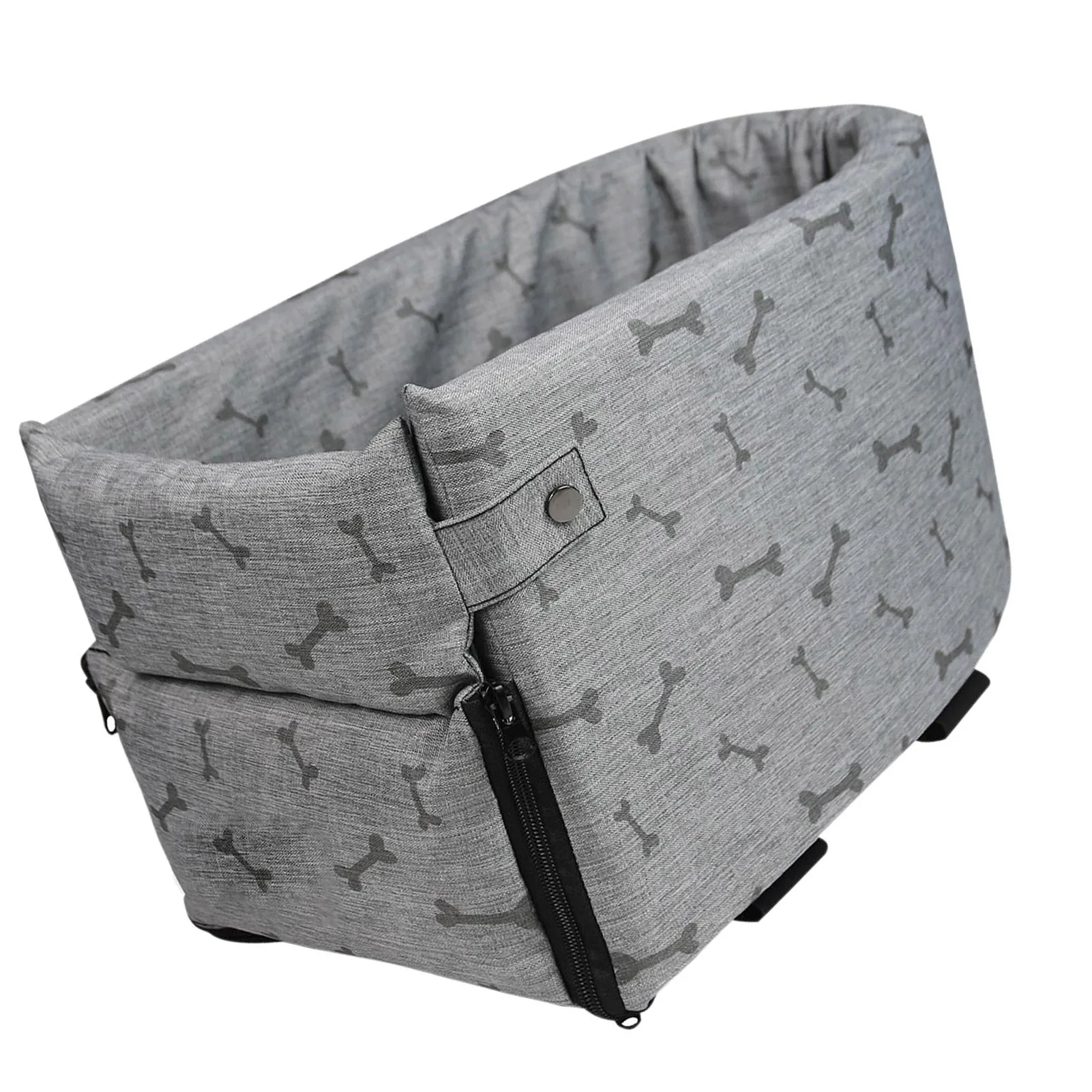 

Car Control Console Pet Nest Portable Puppy Cat Booster Bag On Car Armrest Soft And Comfortable Dogs Cats Nest Suitable For Car
