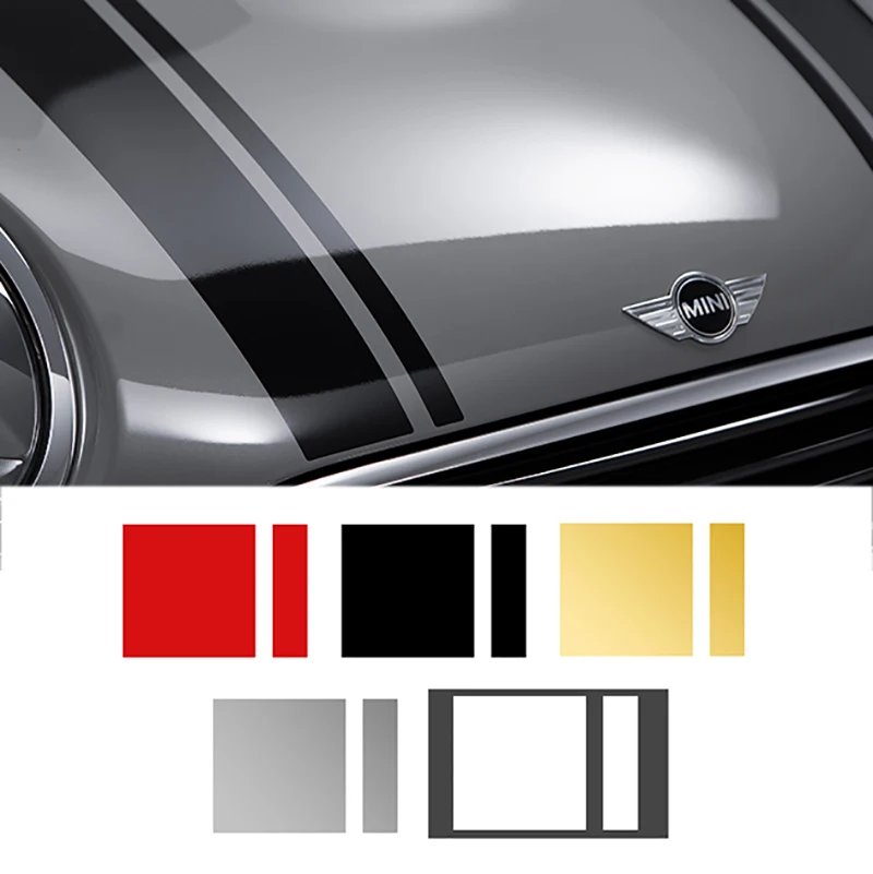 Виниловые декоративные наклейки на капот двигателя автомобиля для BMW MINI Cooper S JCW F54